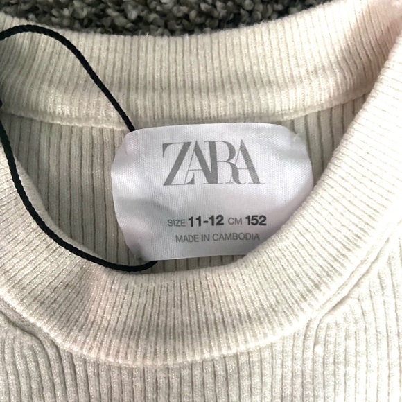 Zara Kids Ribbed Knit Sweater - Picture 5 of 5